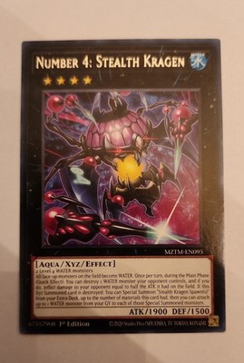 Number 4: Stealth Kragen MZTM-EN095 Maze of the Master 1st Edition