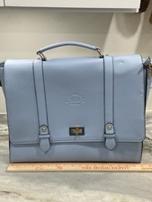 Easegave Women 17 Laptop Bag Blue Work Briefcase Messenger Tote