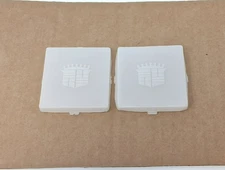 69-92 Cadillac Square C Pillar Courtesy Dome Sail Panel Light Lens w/Crest