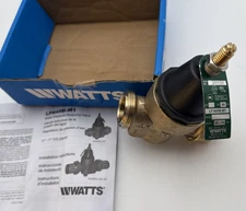 Watts 3/4” LFN45BM1-U Water Pressure Reducing Valve Adjustable 25 to 75 Psi