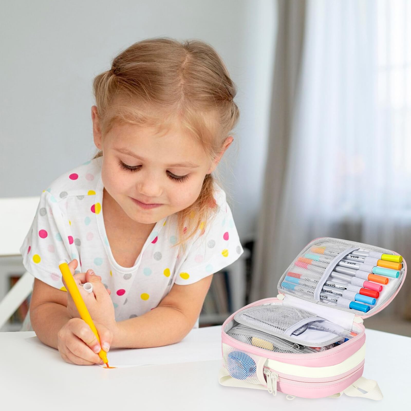 Large Capacity Pencil Case Mini Backpack Pencil Case Storage High Capacity Ba
