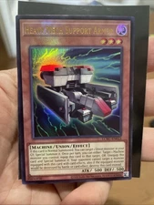 Heavy Mech Support Armor LCKC-EN023 Unlimited Ultra Rare NM +Bonus FREE SHIPPING