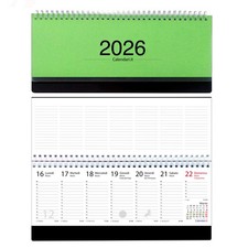 Agenda 2026 settimanale ufficio calendario planning planner - VERDE CHIARO