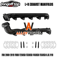 Lr Exhaust Manifolds 6.8l V10 For 2000-2019 16 Ford F250sd F350sd F450sd.f550sd Lr Exhaust Manifolds 6.8l V10 For 2000-2019 16 Ford F250sd F350sd F450sd.f550sd