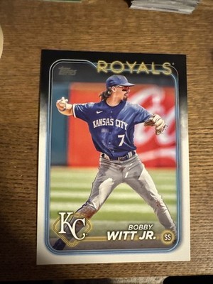 2024 Topps Series 1 - Oversized #OTB-19  Bobby Witt Jr. Royals