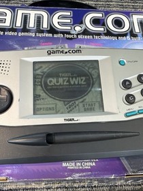 Tiger Game.com Handheld Console System With Box, 1 Game & Manual Works Tested