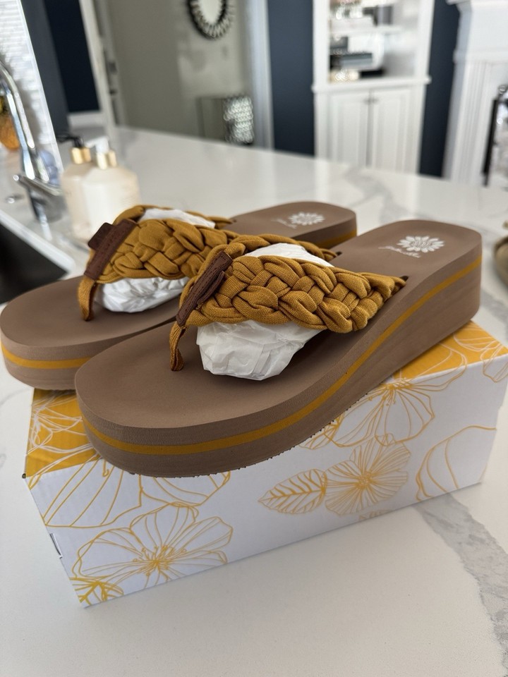 Yellow Box Sandals 11 EBay 