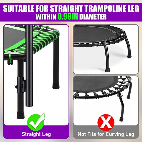 Rebounder Handle Bar Only, 3 Levels Adjustable Stabilizer for Black - Picture 2 of 7