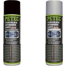 Petec Steinschlag- & Unterbodenschutz Kautschuk Schwarz Grau 500ml Auswahl