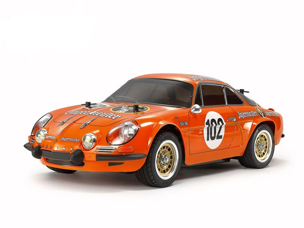 TAMIYA ALPINE A110 JÄGERMEISTER 1973 TAMIYA 1/10 RC Car No.708 Alpine A110 Jagermeister 1973 M-06
