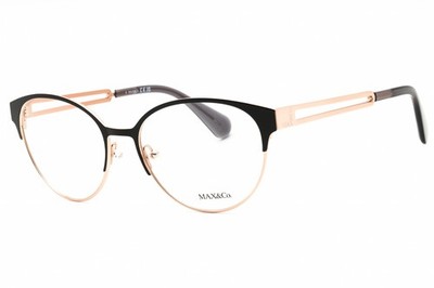 MAX & CO MO5124-001-54 Eyeglasses Frame Size 54mm 17mm 140mm BLACK Women 889214