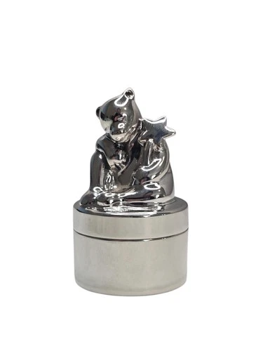 Tiffany & Co Sterling Silver Tooth Fairy Box w/Pouch #26755