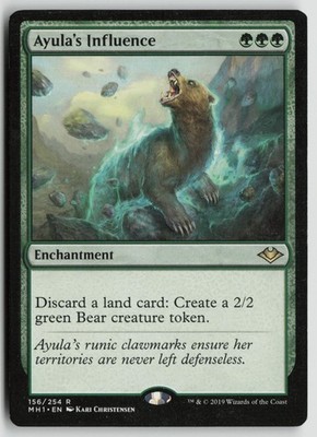 Ayula's Influence Lightly Played 156 Modern Horizons Magic: The Gathering