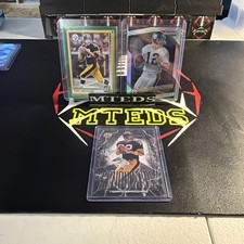 Terry Bradshaw 2025 Prizm Silver Prizm & Donruss Green PP, Topps Conductors (3) 