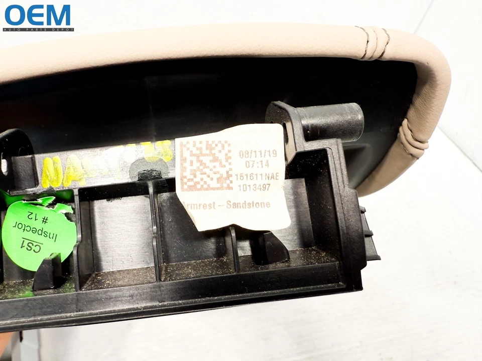 Lincoln Corsair 2020-2025 consola tapa piso central reposabrazos cuero tostado OEM Foto 4 de 4