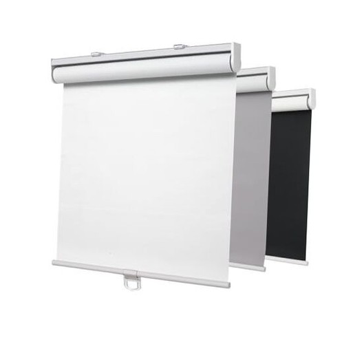 Cordless 100% Blackout Window Roller Shades, Room Darkening 28"W x 79"H White