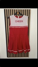 Ladies Halloween Cheerleading Dress Costume Size Large Excellent Condition