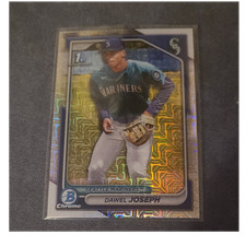 Bowman 2024 Chrome Prospects Dawel Joseph #BCP-176 Rookie Mojo Mariners