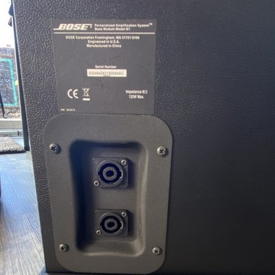 Bose Bass Module B1 Subwoofer Wired 8Ω 125W Speakon Passive Black