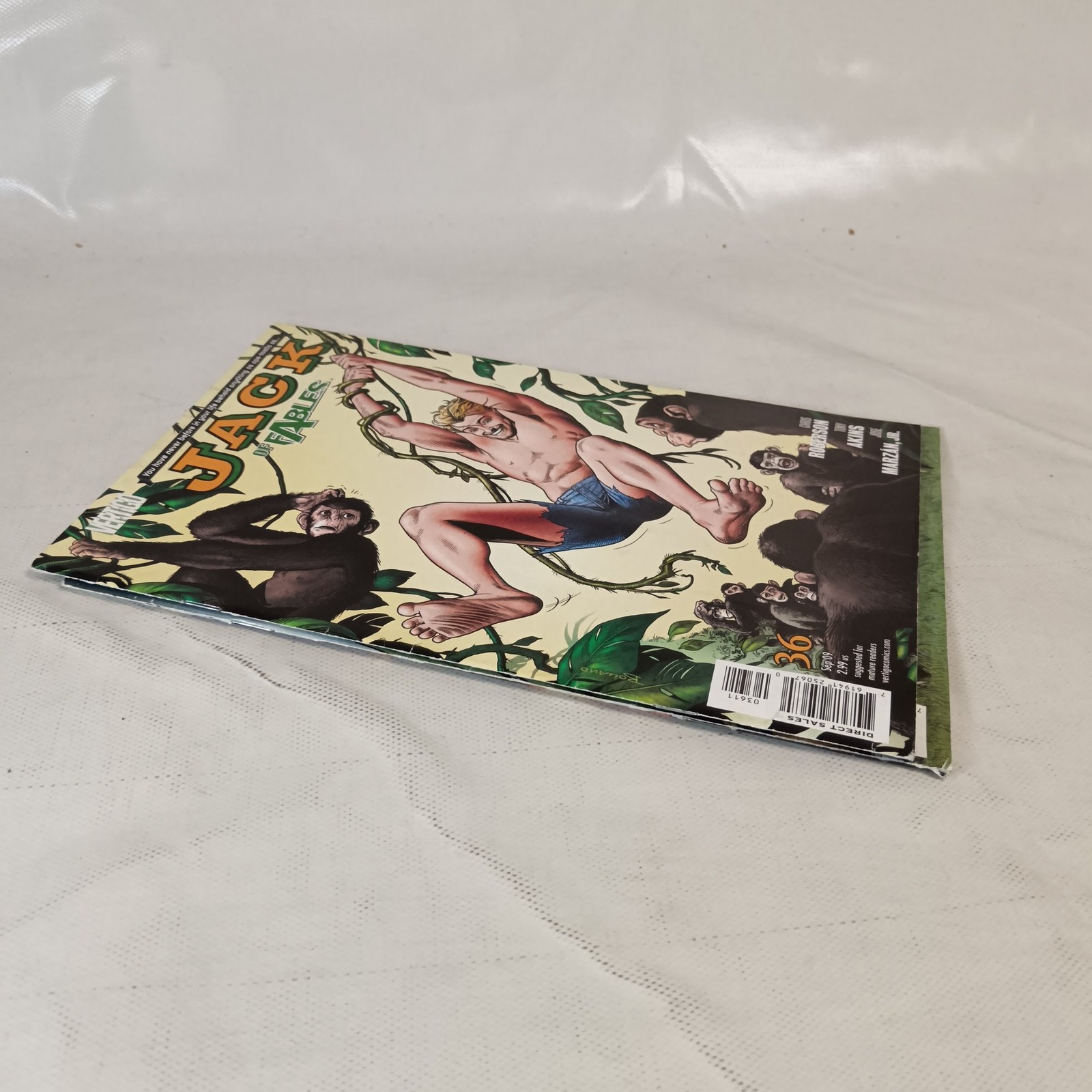 Jack Of Fables Issue 36 Vertigo DC Comics 2009 Single Comic Adventure Story