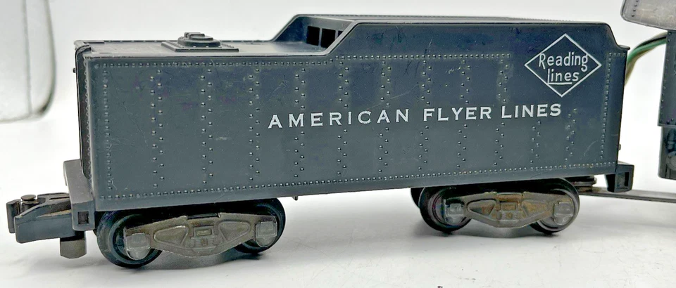 Gilbert American Flyer S Gauge #308 Atlantic Locomotive & Tender - 1956 Only - Image 3 of 4