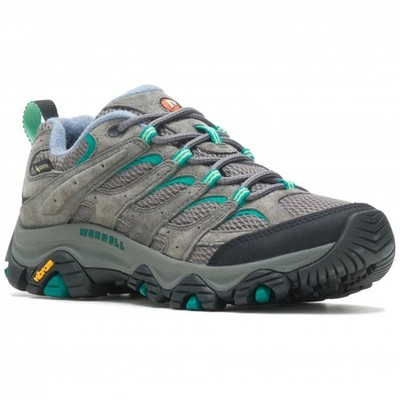 Womens 10 M - Merrell MOAB 3 GTX  Hiking Shoes GRANITE/MARINE J500234