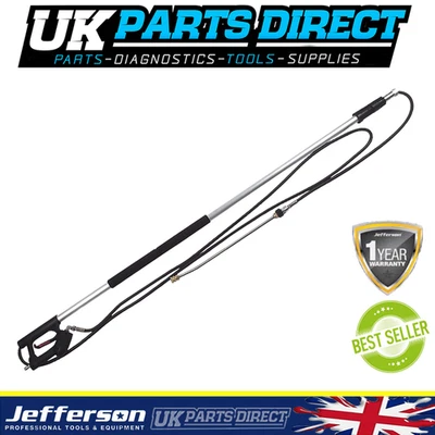 JEFFERSON TOOLS Jefferson 18ft Telescopic Lance Pole Pressure Washer Roof Window Clean 3000PSi