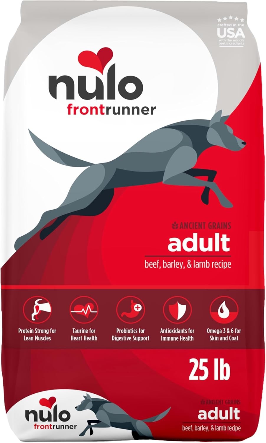 - Adult High-protein Beef, Barley & Lamb Recipe, N