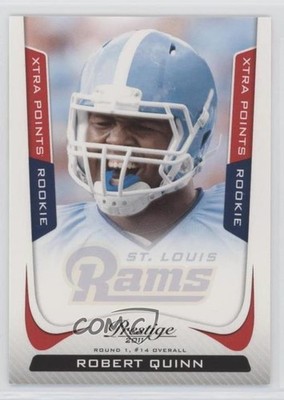 2011 Panini Prestige Xtra Points Red 94/100 Robert Quinn #283 Rookie RC 0c4