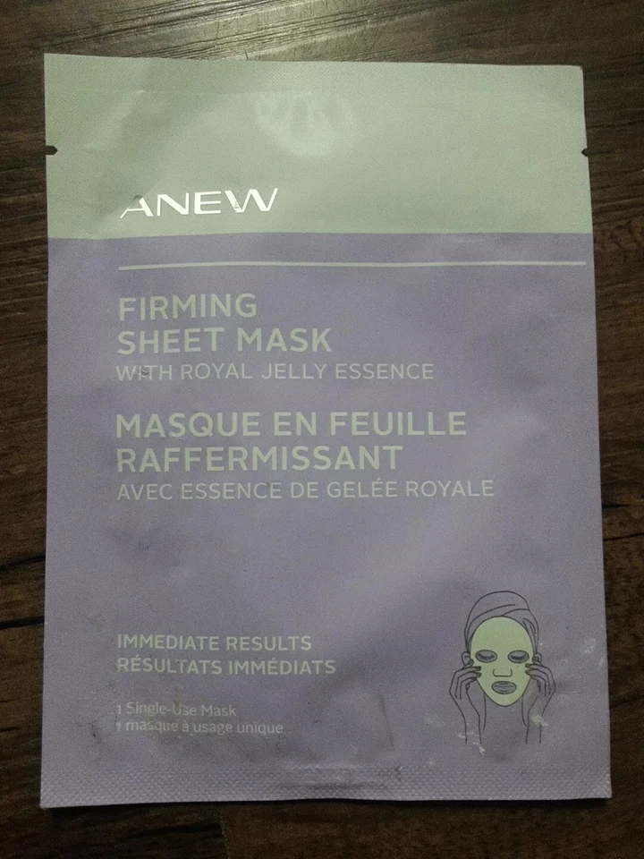  ANEW Firming Sheet Face Masks w/Royal Jelly Essence - Image 2 of 4