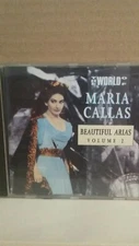 MARIA CALLAS Beautiful Arias Volume 2 CD Trace Trading Dutch import 11 tracks EX