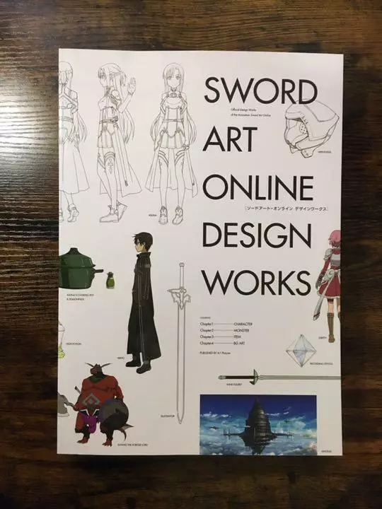 Sword Art Online Design Works Art Book Illustration Aniplex SAO