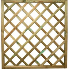 PANNELLO Grigliato LEGNO Impregnato in autoclave Quadro mod. OMEGA 90X90H