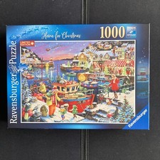 Ravensburger Xmas 1000 Piece Jigsaw. ‘Home For Christmas’ By Roy Trower. 