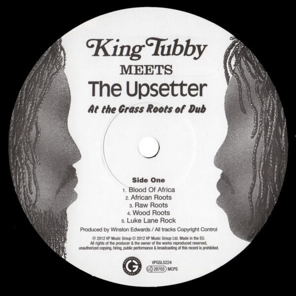 英LP King Tubby, Upsetter King Tubby Meets The Upsetter At The Grass Roots Of FM101 FAY MUSIC INC UK /00260 King Tubby Meets The Upsetter - At The Grass Roots Of Dub