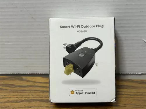 Meross MSS620 Smart Outdoor Plug With 2 Grounded Outlets
