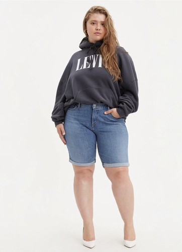 plus size levi shorts