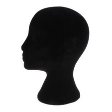 2 Stck. Schwarz Manikin Kopf Per&uuml;cken Brille Display St&auml;nder- CO