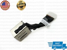 DC-In Power Plug Jack Wire Cable FOR Dell Latitude E7240 E7250 4W9NY DC30100NO00