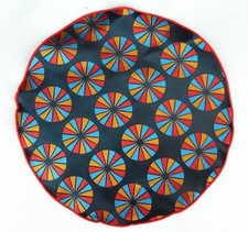 Lord R Colton Masterworks Pocket Round Parma Jade Colorful Silk - 75 Retail New