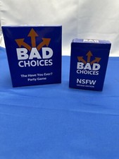 BAD CHOICES  Bad Choices NSFW. The Have You Ever Party Game