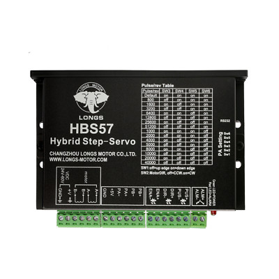 Hot selling!Longs Motor 1pc HBS57 Closed Loop Hybrid Servo Drive Kit Driver CNC