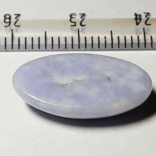 8.65ct Natural Untreated Lavender Jadeite Loose Stone Oval Cabochon Cut L:20mm - Picture 2 of 20