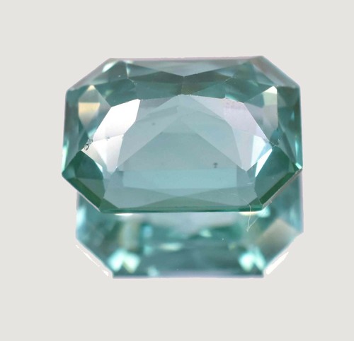 12.10 Ct Natural Ceylon Bi Color Sapphire Emerald Shape Amazing Loose Gemstone - Picture 4 of 5