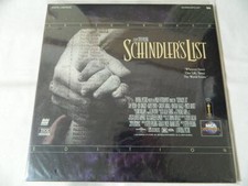 Laserdisc SCHINDLER'S LIST 2 disc set used
