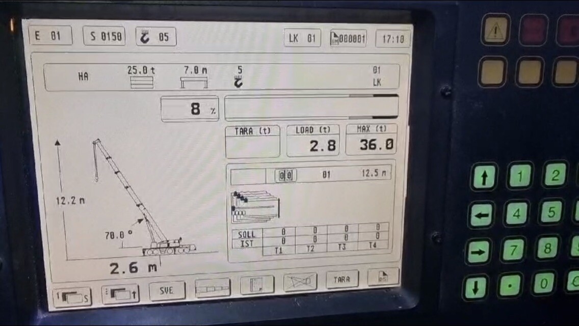 HLD0909-010050 TEREX DEMAG replacement lcd( by FEDEX, 1 year warranty)