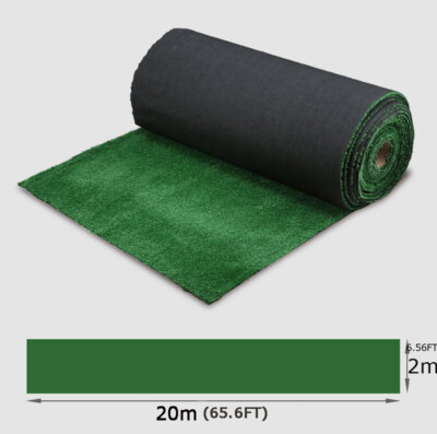 65x6.5ft Artificial Grass Mat Synthetic Landscape Pad Turf Lawn Yard Garden New
