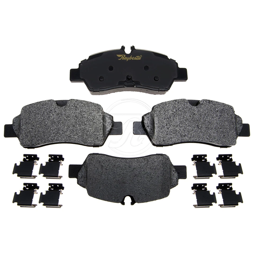 Juego de 2 pastillas de freno de disco delanteras traseras Raybestos para Ford Transit 2015 Foto 3 de 4