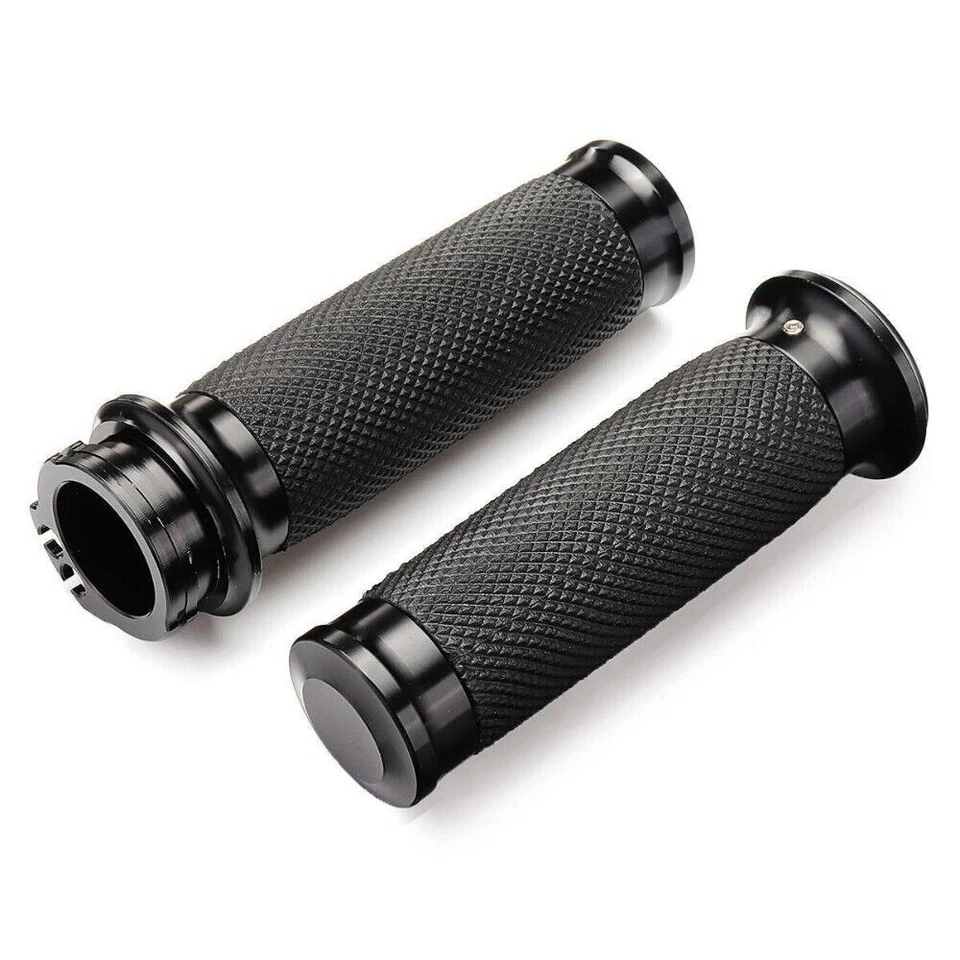1" Motorcycle Hand Grips For Kawasaki Vulcan VN 750 800 900 1500 1600 1700 2000 Foto 4 de 4