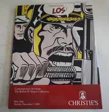 Christies 7 Nov 1989  Contemporary Art Robert Mayer Col Hardbound Book Catalog